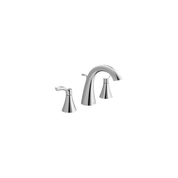 Moen Ash Two-Handle High Arc Bathroom Faucet in Chrome 58912 - main